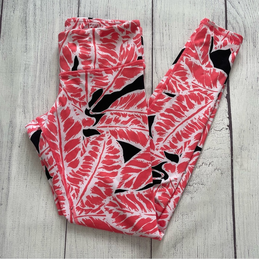 ALO Yoga Palm Springs Guava Airbrush Leggings Size Small - Picture 1 of 10